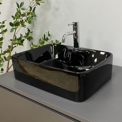 Раковина VBI FORLI 38х48 BLACK GLOSSY (VBI-011106)