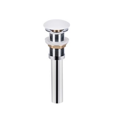 Раковина QTAP AQUARIUS 37х48 / донний клапан (QT21112185W)