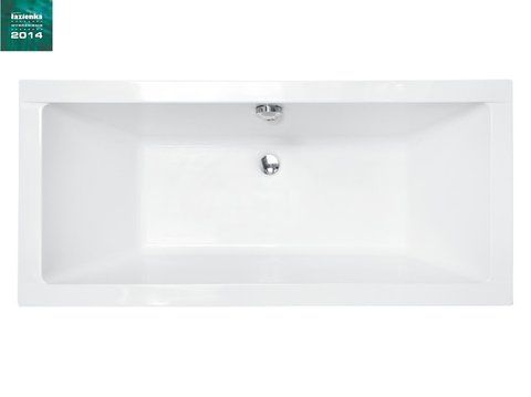 Ванна квариловая BESCO VERA 170х75 + сифон (#WKV-170-WZ)
