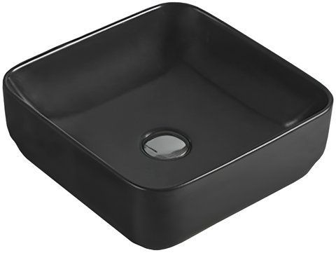 Раковина VOLLE 36х36 / черная (13-01MBLACK-035)
