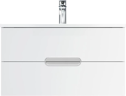 Тумба подвесная AM.PM SPIRIT 46.2х6.8х82 + раковина (M70-FUX0802-WC0802-38)