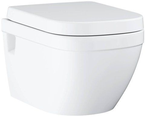 Подвесной унитаз GROHE EURO CERAMIC + сиденье с SOFT CLOSEом (3953800L)