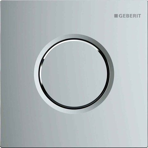 Клавиша смыва для писсуара GEBERIT HYTOUCH SIGMA 01 / хром глянцевый (116.011.21.5)