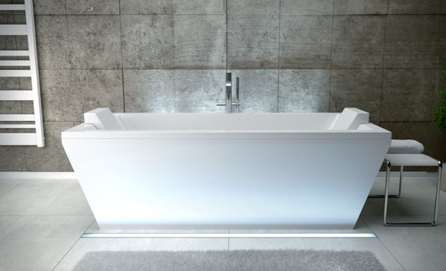 Ванна квариловая BESCO VERA 170х75 + сифон (#WKV-170-WZ)