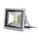 Прожектор уличный LED вологозахищений IP65 HL-15/20W CW COB сірий
