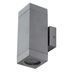 Светильник уличный фасадный AL-16 2X50W GU10 SILVER
