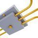 Люстра потолочная в зал LED 40W WW+NW+CW GY (BR-01 640C/6)