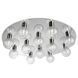 Люстра молекула потолочная с подсветкой LED G9 40W CH (BL-659C/12)