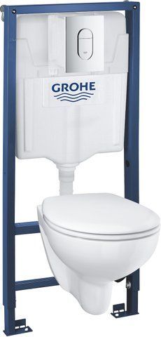Комплект 5в1: Інсталяція для унітазу GROHE RAPID SL (39418000)