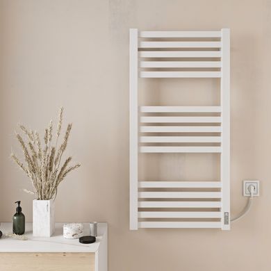 Електрична рушникосушарка KOSSER ГЕРДА 1200х500 ER / біла (ДГ04ERW)