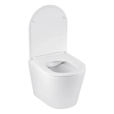 Комплект 4в1: Інсталяція для унітазу GROHE SOLIDO + підвісний унітаз KRONER ARMADA / сидіння SLIM DUROPLAST SOFT-CLOSE QUICK RELASE (3884966KA513636)