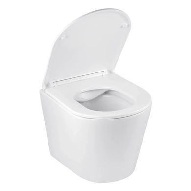 Комплект 4в1: Інсталяція для унітазу GROHE SOLIDO + підвісний унітаз KRONER ARMADA / сидіння SLIM DUROPLAST SOFT-CLOSE QUICK RELASE (3884966KA513636)