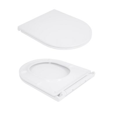 Подвесной унитаз QTAP TAURUS + сиденье SOFT CLOSE (QT2433084EUQW)