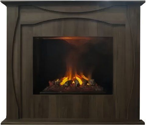 Камінокомплект IDAMEBEL DENPASAR + паровий камін ROYAL 3D INFERNO LED (IDADENPASAR)