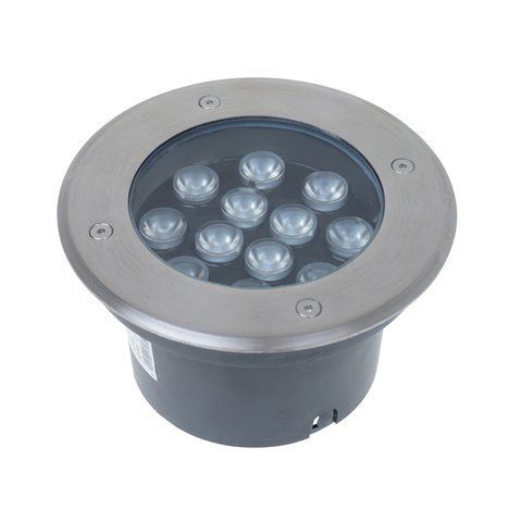Світильник грунтовий врізний LED 12W IP67 CW (LG-24)