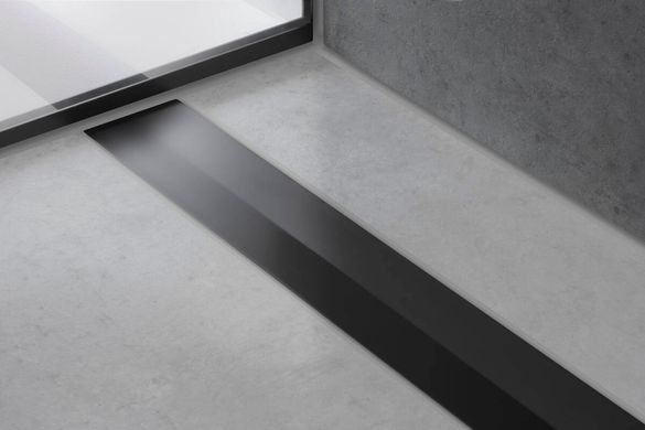 Зовнішня частина зливу HANSGROHE RAINDRAIN FLEX / 1200мм / для душу / чорний / матовий (56047670)