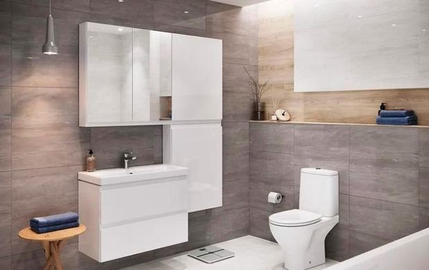 Підлоговий унітаз CERSANIT MODUO CLEAN ON 649 010 / сидіння SOFT CLOSE SLIM (K116-001)