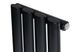 Вертикальный дизайнерский радиатор отопления ARTTIDESIGN Rimini 4/1800/236 черный матовый