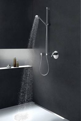 Ручна душова лійка KLUDI LOGO 1S с одним типом душевой струи, хром 6810005-00