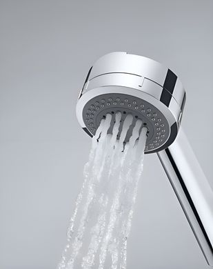 Ручна душова лійка KLUDI ZENTA 3S с переключателем на три типа струи, хром 6080005-00