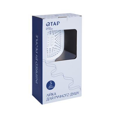Лійка для ручного душу QTAP RUCNI 140х110 CHROME (QTRUC125CRM45960)