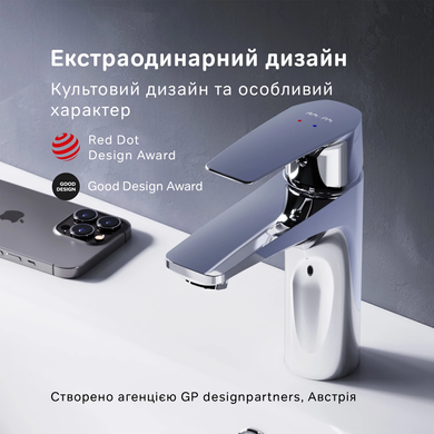 Смеситель для раковины AM.PM GEM / хром (F90E02100)
