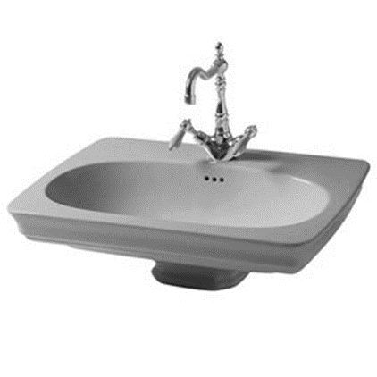 Раковина ARTCERAM CIVITAS 68х49.5 / сіра (CIL001 34; 00)