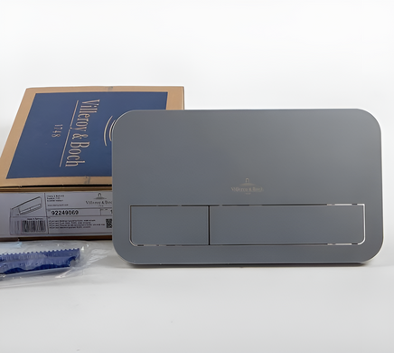 Клавіша змиву для унітазу VILLEROY & BOCH VICONNECT / хром матова (92249069)
