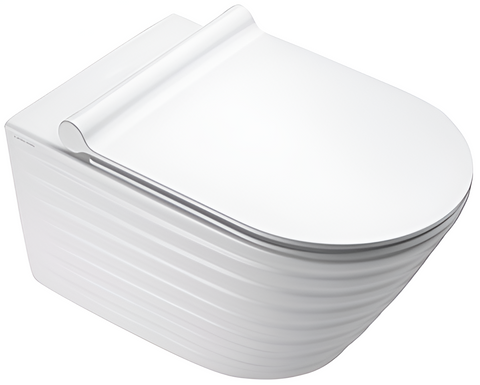 Підвісний унітаз CATALANO NEW ZERO BIANCO SATINOTO NEWFLUSH 35X55 (1VS55RZEBM)