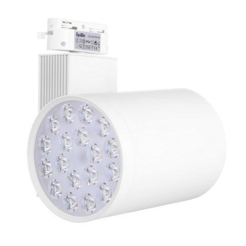 Світильник трековий поворотний LED 409/18W CW WH