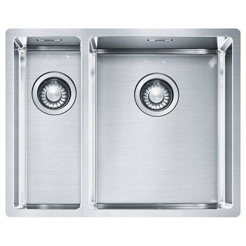Кухонна мийка FRANKE BOX BXX 260/160-34-16 / полірована (127.0369.916)