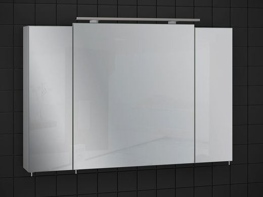 Зеркальный шкаф Sanwerk "ЭВЕРЕСТ" 100 см без подсветки MV0000778