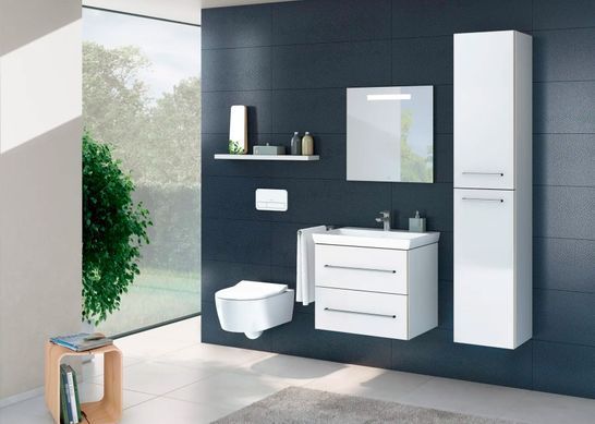 Клавіша змиву для унітазу VILLEROY & BOCH VICONNECT / хром матова (92249069)