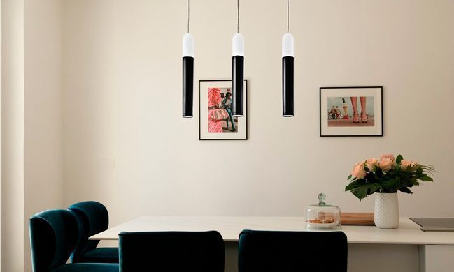 Світильник стельовий підвісний тубус BL-466S/3*10W BK LED