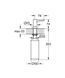 Дозатор жидкого мыла GROHE COSMOPOLITAN 500 мл (40535GL0)