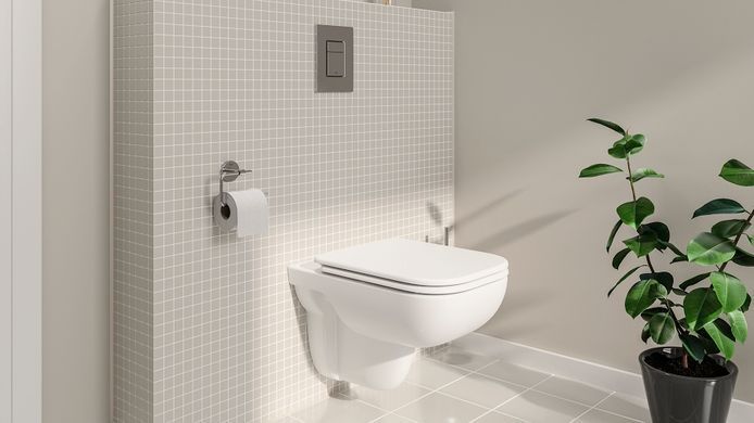 Подвесной унитаз GROHE START EDGE CERAMIC + сиденье (39815000)