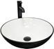 Раковина VBI AMALFI BLACK WHITE (VBI-013401)