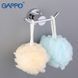 Крючок двойной для ванной GAPPO G1805-2, хром (1037860)