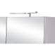 Дзеркальна шафа підвісна QTAP ALBATROSS 600х700х145 White з LED-підсвічуванням (QT0177ZP600LW)