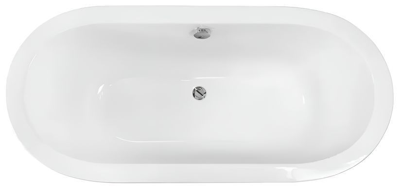 Ванна акриловая отдельностоящая BESCO VICTORIA 160х75 + сифон (#WKV-160-WZ)