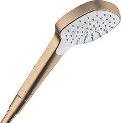 Hansgrohe Ручной душ Croma Select E 110 1jet EcoSmart 9 л/мин (26815140) Brushed Bronze