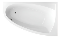 Ванна акриловая RADAWAY RINEIA 150x95 R / ножки / сифон (WA1-31-150×095L)