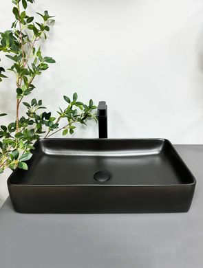 Раковина VBI TRIEST 35.5х60.5 BLACK MATT (VBI-012701)