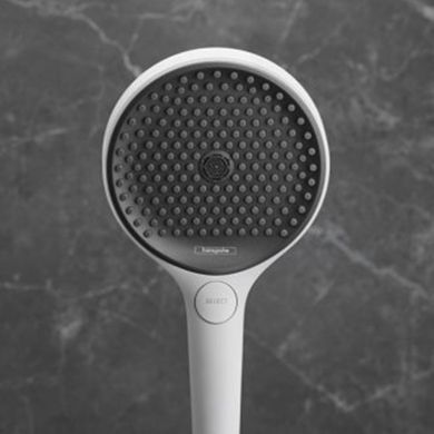 HANSGROHE Ручной душ RAINFINITY 130 3JET ECOSMART MATT WHITE (26865700)