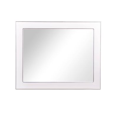 Зеркало АКВА РОДОС БЕАТРИЧЕ / 100см / белое / патина / хром (АР000000909)