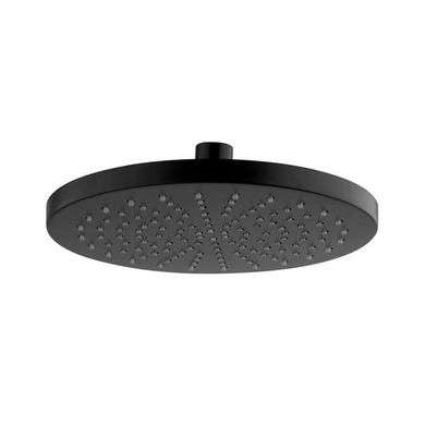 Комплект душової системи, внутрішній монтаж Paffoni Shower верхній душ 225 мм (колір - чорний матовий)