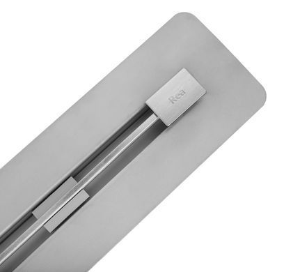 Душовий трап REA NEO ULTRA SLIM PRO 80х700 / нікель / матовий (REA-G9801)