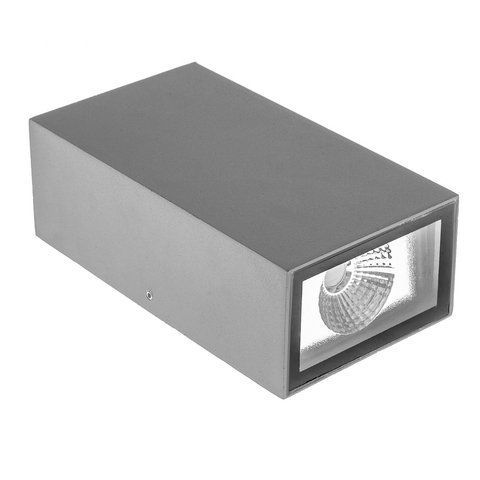 Подсветка LED фасадна IP65 AL-220/2х3W NW COB GY