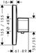 Термостат hansgrohe Ecostat E Highflow для душа 15706000