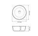 Раковина VBI LARINO WHITE (VBI-012621)